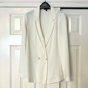 SOLD - White Blazer